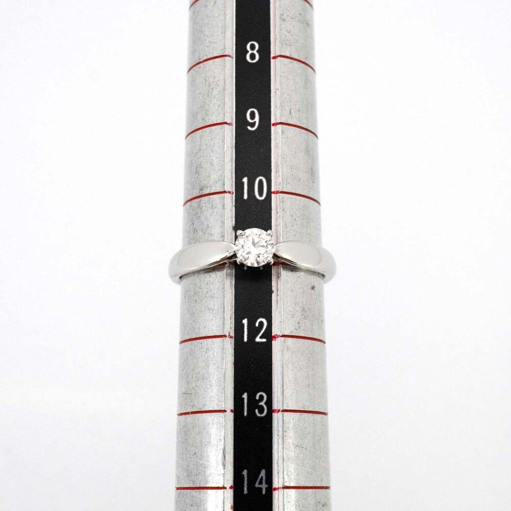 TIFFANY Silver Diamond Ring - Picture 6 of 7